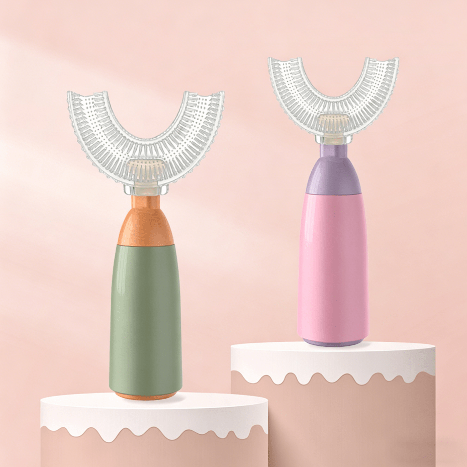 Image of 2pcs Packed Soft Nylon Bristle Toothbrush - Gentle Gum Care, Suitable For Oral Hygiene Products, Toothbrushes, Fun , Easy To Grip And Anti-slip Function