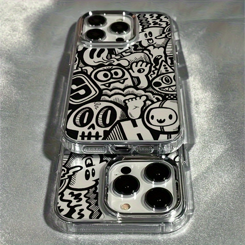 graffiti phone case iphone 13 12 11 16 pro max 15 pro 14 - Temu Oman
