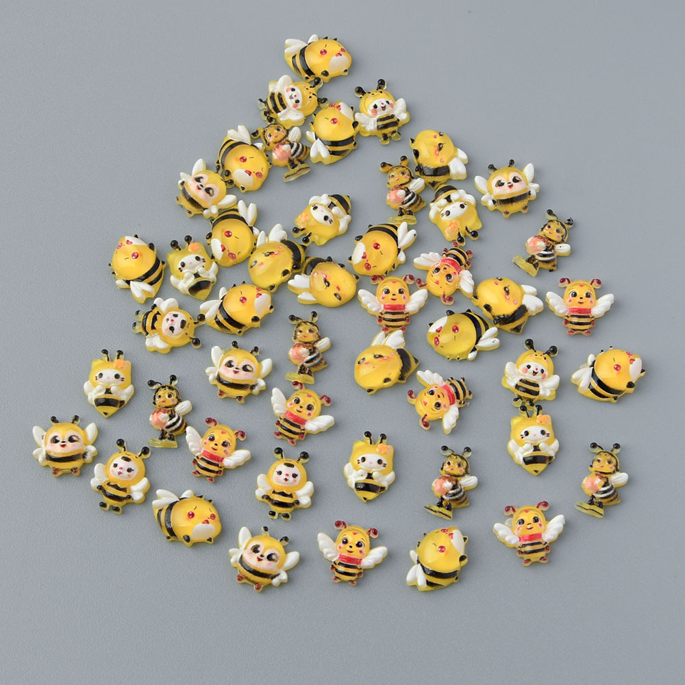 resin bee charms sold on Temu United States