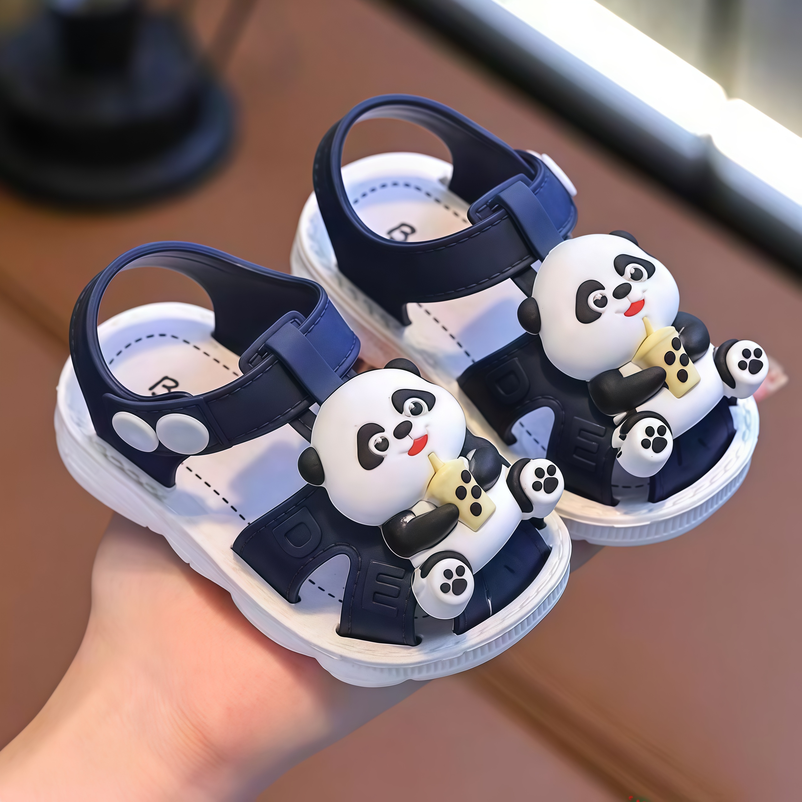 TEMU Sandali da ragazzo, scarpe estive estive slip-on con suola morbida per bambini piccoli e neonati