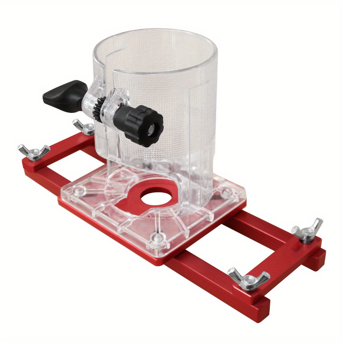 TEMU Support de rainurage 2-en-1 invisible à fixation rapide, guide de rainurage auto-centré - Rainurage pour pour l'installation de meubles