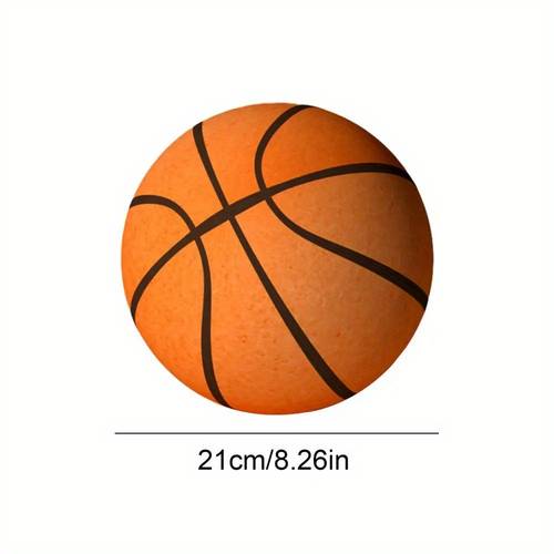 silent basketball indoor silent ball soft basketball ball high density mute basketball soft foam ball for game kids