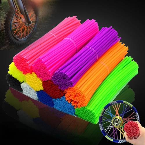 35pcs 70pcs spoke skins trim wrap decoration protector pipe motocross pit dirt bike aaccessories bike spoke decorations spoke skins pit bike accessories bmx parts drz400 accessories
