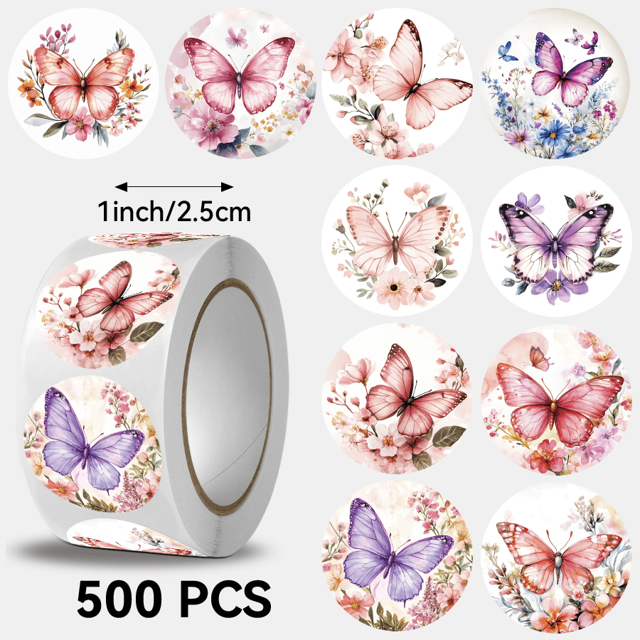 500pcs Of Pattern Stickers, Stickers, Animal Pattern Stickers