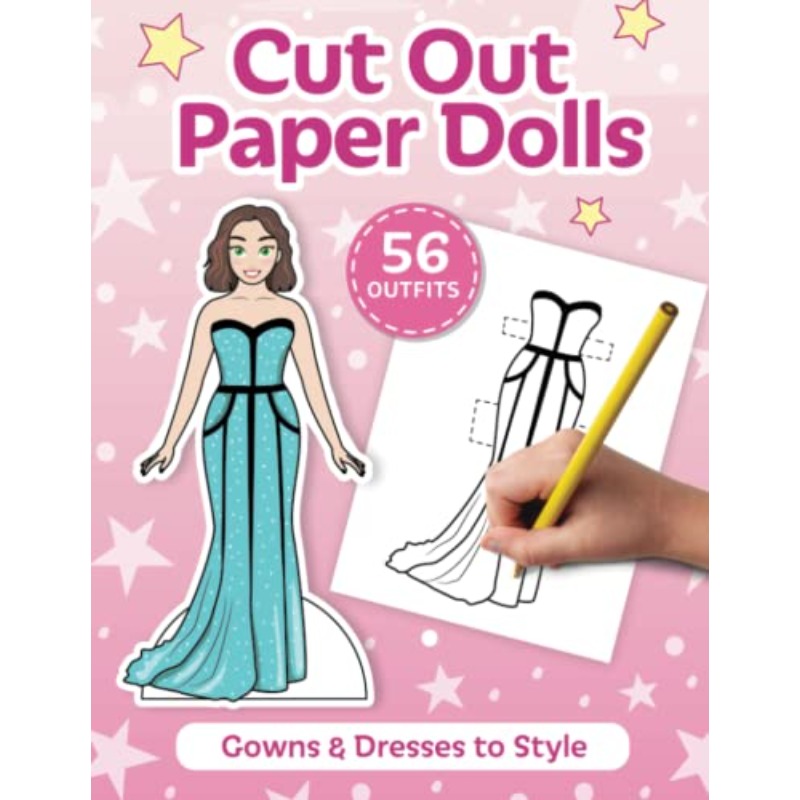 paper dolls sold on Temu Australia