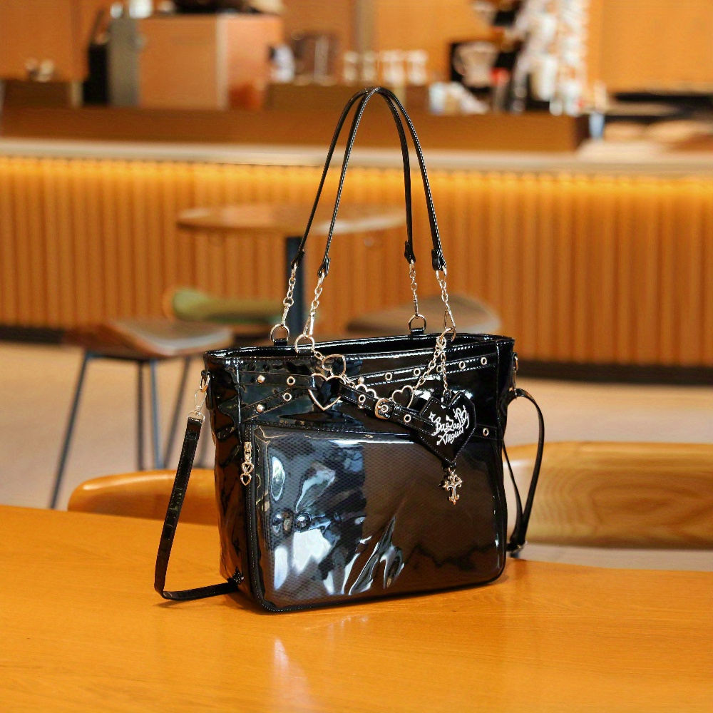 a unique womens y2k fashion ita bag large - Temu