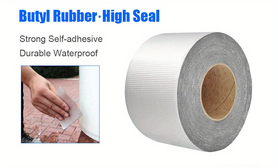 premium waterproof aluminum foil tape high temperature   for wall pool roof crack duct repair sealing details 2