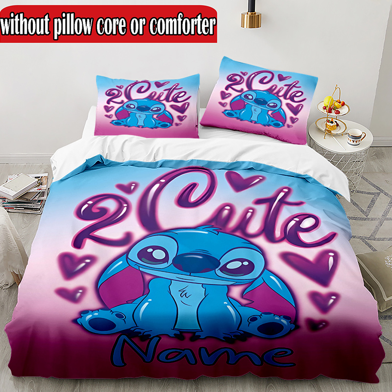 

3pcs Duvet (1*duvet Cover + 2*pillowcase, ), Personalization / Bedding Set, Comfortable Duvet Cover, For Bedroom, Christmas