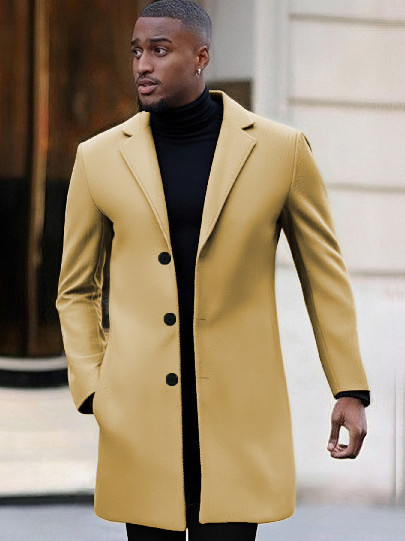 Long Fashionable Coat Mens Long Coats Types Of Male Jackets Men's