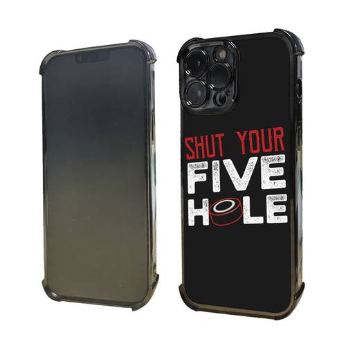 handyhülle: 1 eishockey-torwart-handyhülle mit galvanisierungsverfahren, schutzcover mit verstärkter polsterung stoßschutz, für iphone 17, 16, 15, 14, 13 pro max