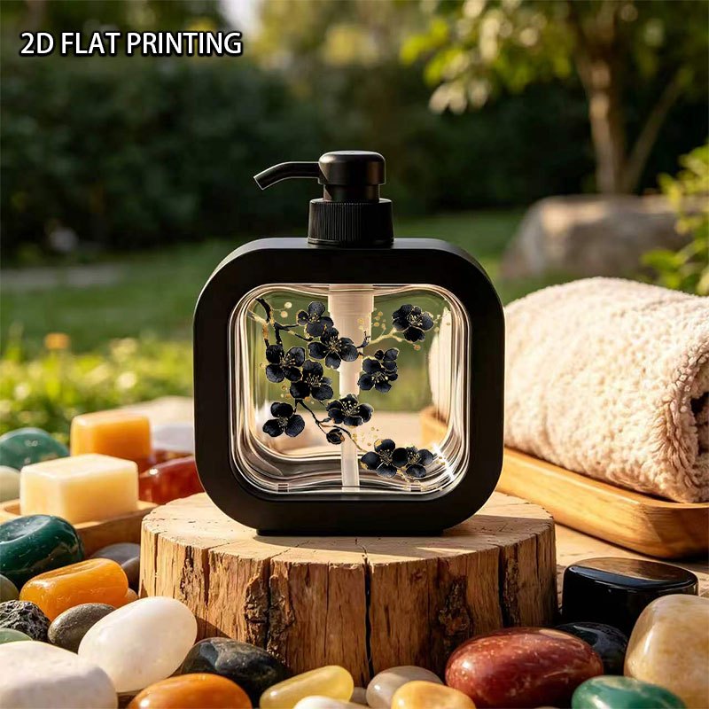 TEMU 1pc, Dimensions: 17.2 X 7.66 Inches × 11 X 4.33 Inches × 5cm X 1.97 Inches. Dispenser Bottle Is Transparent, -resistant, , Safe, And Durable.