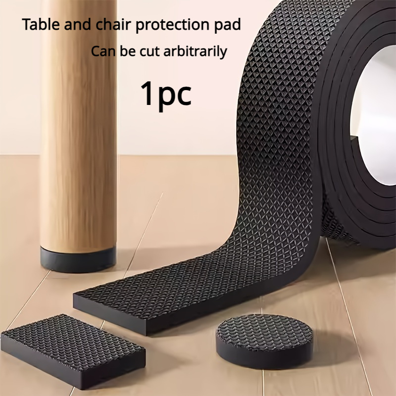 

Noise-reducing, Silent Slip Chair Leg Protectors - 1.18" Wide Anti-slip Cushions For Dining Chairs, Tables & Beds - Plastic Furniture Pads