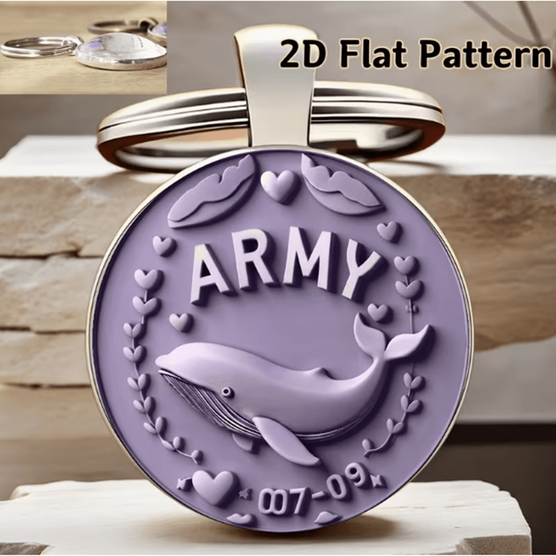 TEMU Llavero con diseño de corona de de ballena, llavero , diseñado con llavero y colgante decorativo para bolso de , colgante para llave de coche,