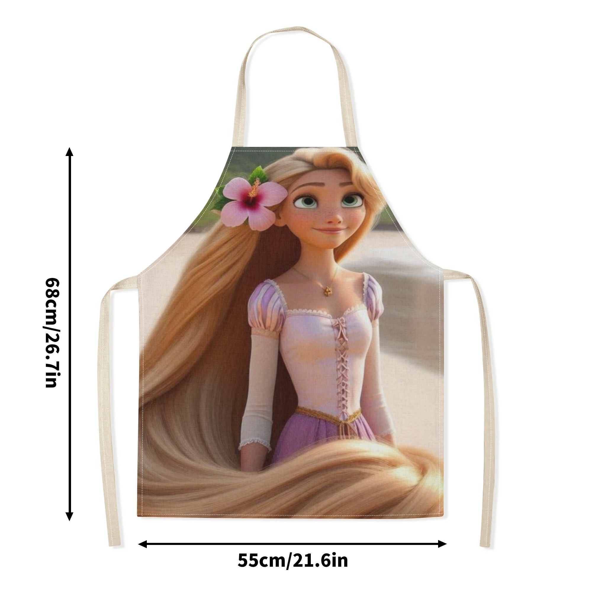 disney   cartoon waterproof apron - vibrant, stylish &   polyester with  , ideal for hotels, supermarkets, restaurants, fruit shops, milk tea stands & home use details 7