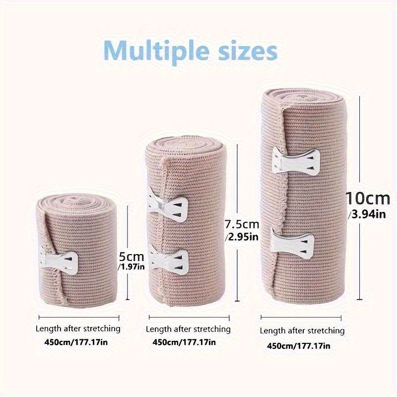 Image of 3 Packs Of Sports , Elastic Self, Finger And Ankle Braces For Finger, Wrist, Waist, Knee And Elbow Protection, Football, Basketball And Outdoor Sports