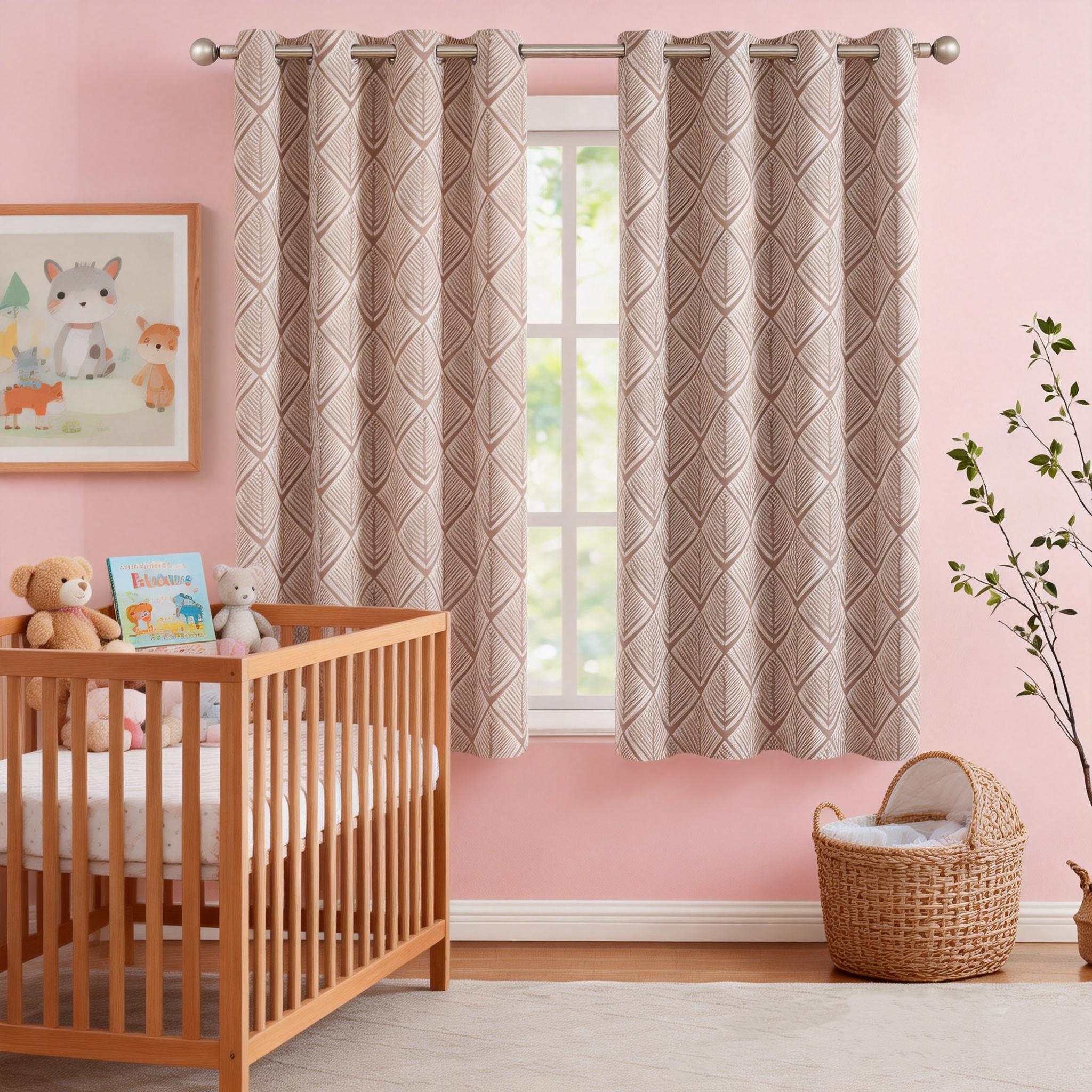 Nursery curtain detail