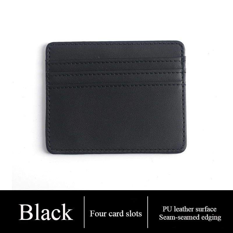 TEMU Carteira Mini Personalizada com Logo Grátis para Homens, Edição de Negócios, Bolsa para Cartão Bancário e de Crédito, Bolsa de Feminina