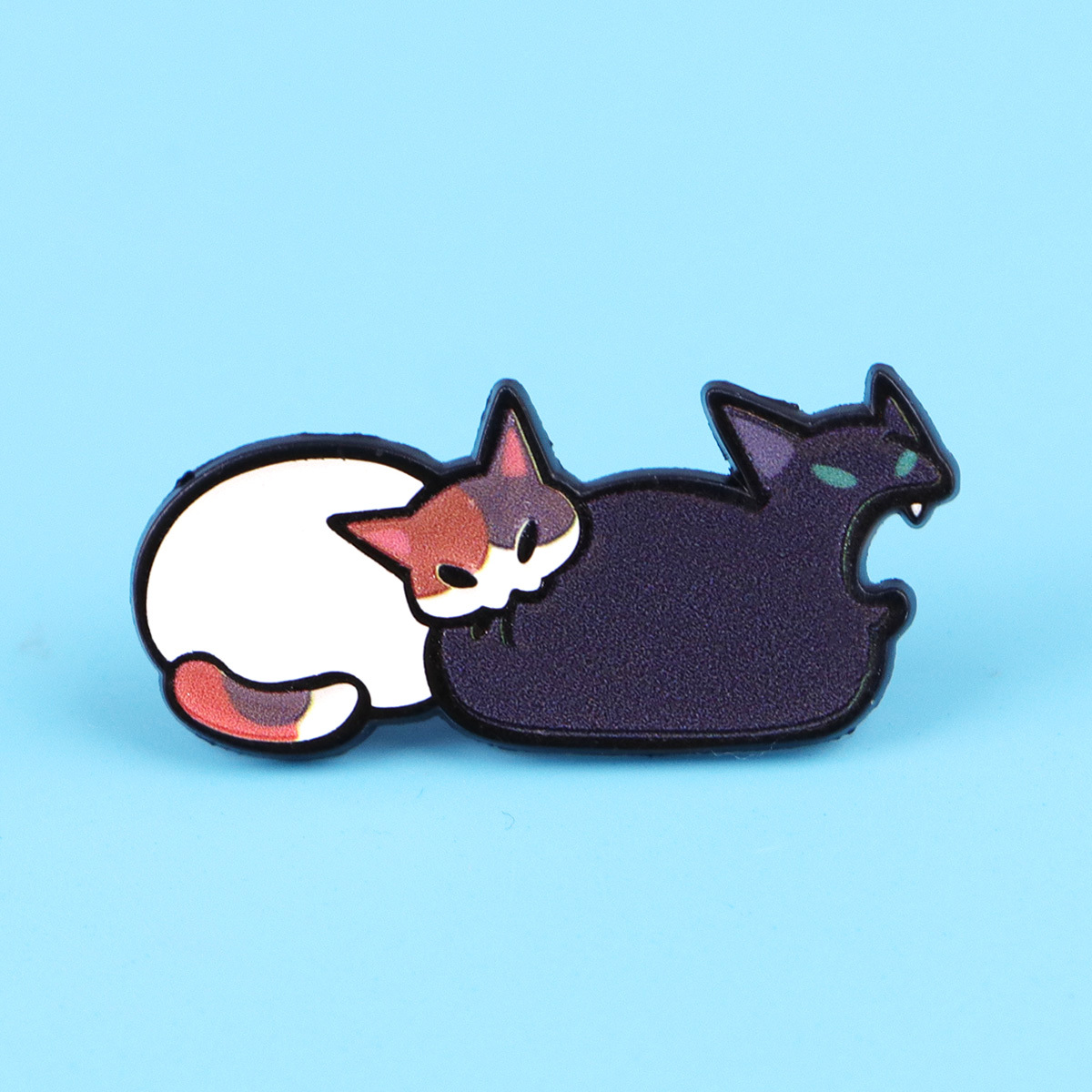Cute Cat Cartoon Lapel Pins Enamel Pin For Backpacks Briefcase Badges Brooch For Clothes Accessories Fashion Gifts 1pc