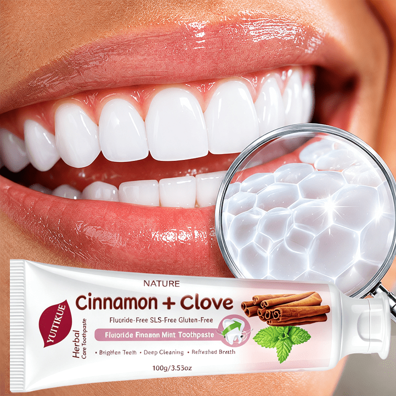 Cinnamon, Clove & Mint 3-in-1 Ultra Bright Toothpaste
