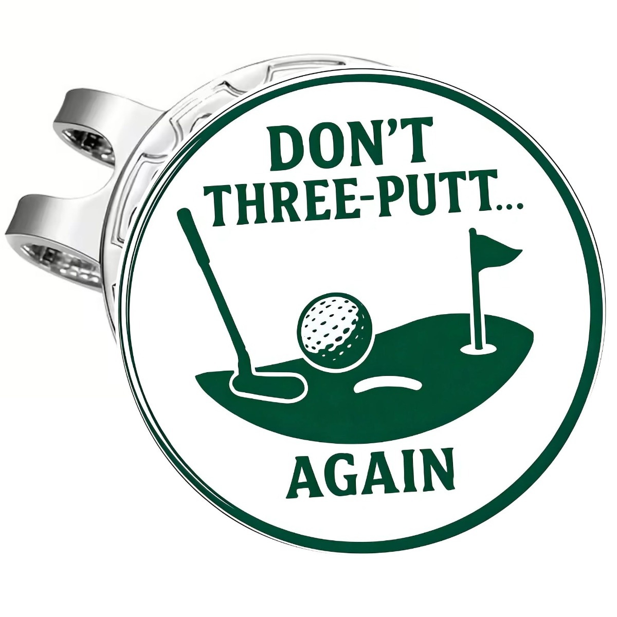 TEMU Magnetic Golf Clip Golf Marker Holder, Suitable For Golf Gloves, Hat Bags, Hats, Sun Visor Straps, Metal Magnetic Clips, Uv Ball Labels Ball