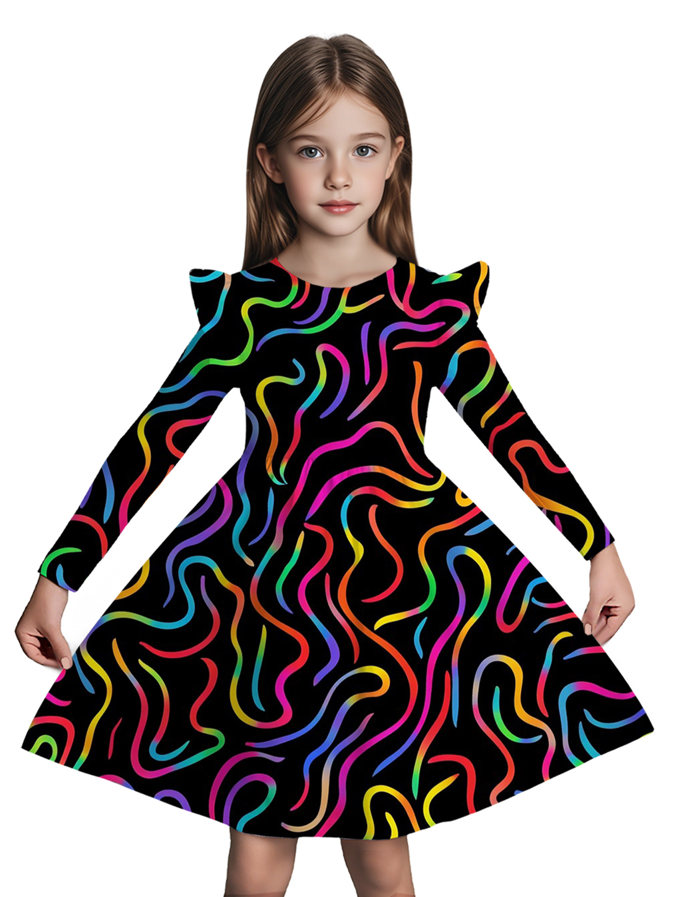 sachin and babi light blue dress Cassie Neon Mini Dress main image 1