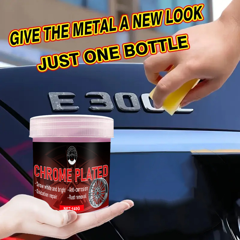 140g multi functional metal   kit automotive chrome repair fluid for aluminum wheels bumpers door handles and car chassis to enhance car care