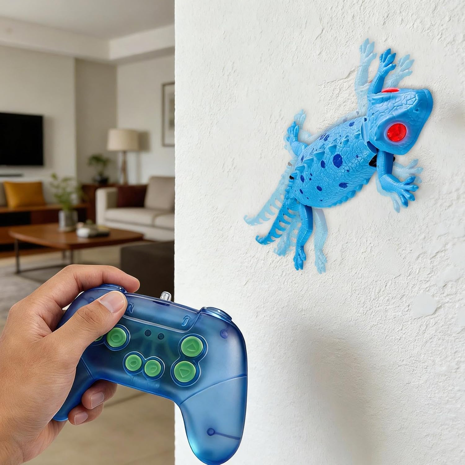 Vacuum Suction Climbing Lizard Model For Hand Eye Coordination Improvement, Birthday Gift