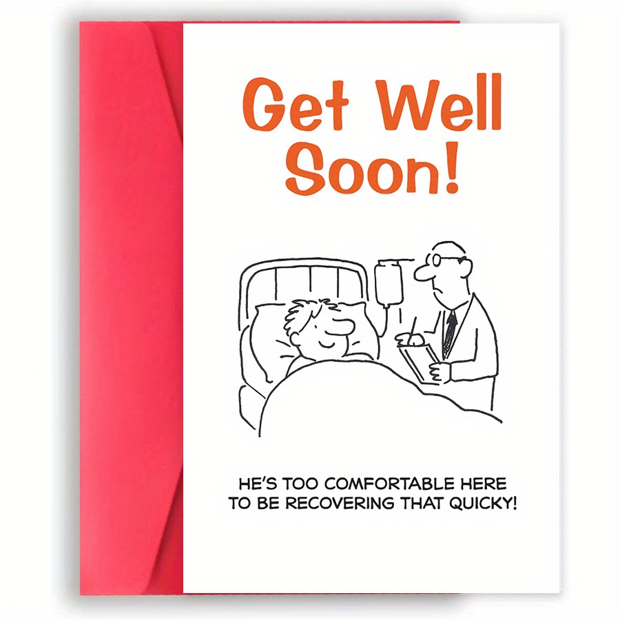 funny get well cards sold on Temu Australia, image size:900x900