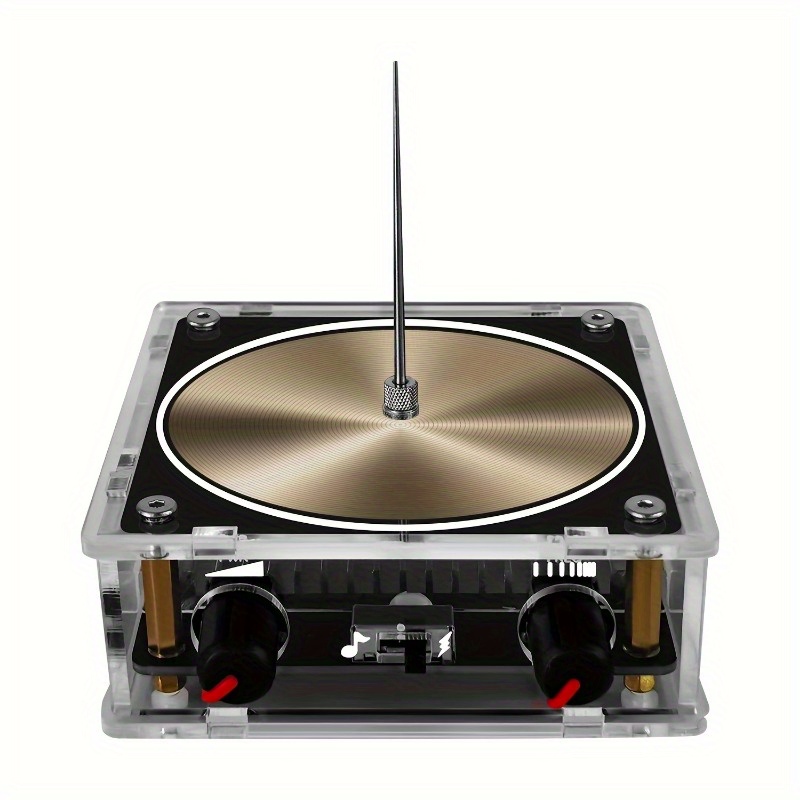 TEMU Suitable For Coil Music Speaker Plasma Storm Cool Desktop Gadget Electric Suitable For Coil Artificial Lightning
