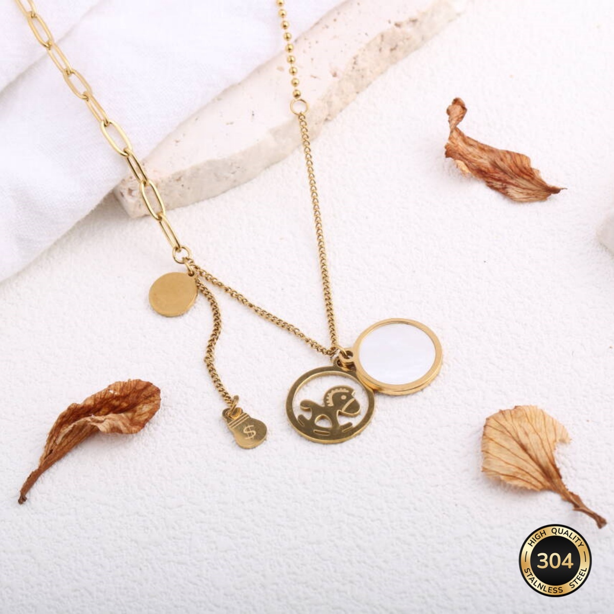 Women's 'Immediately Have Money' Charm Pendant Necklace, Unique Gift
