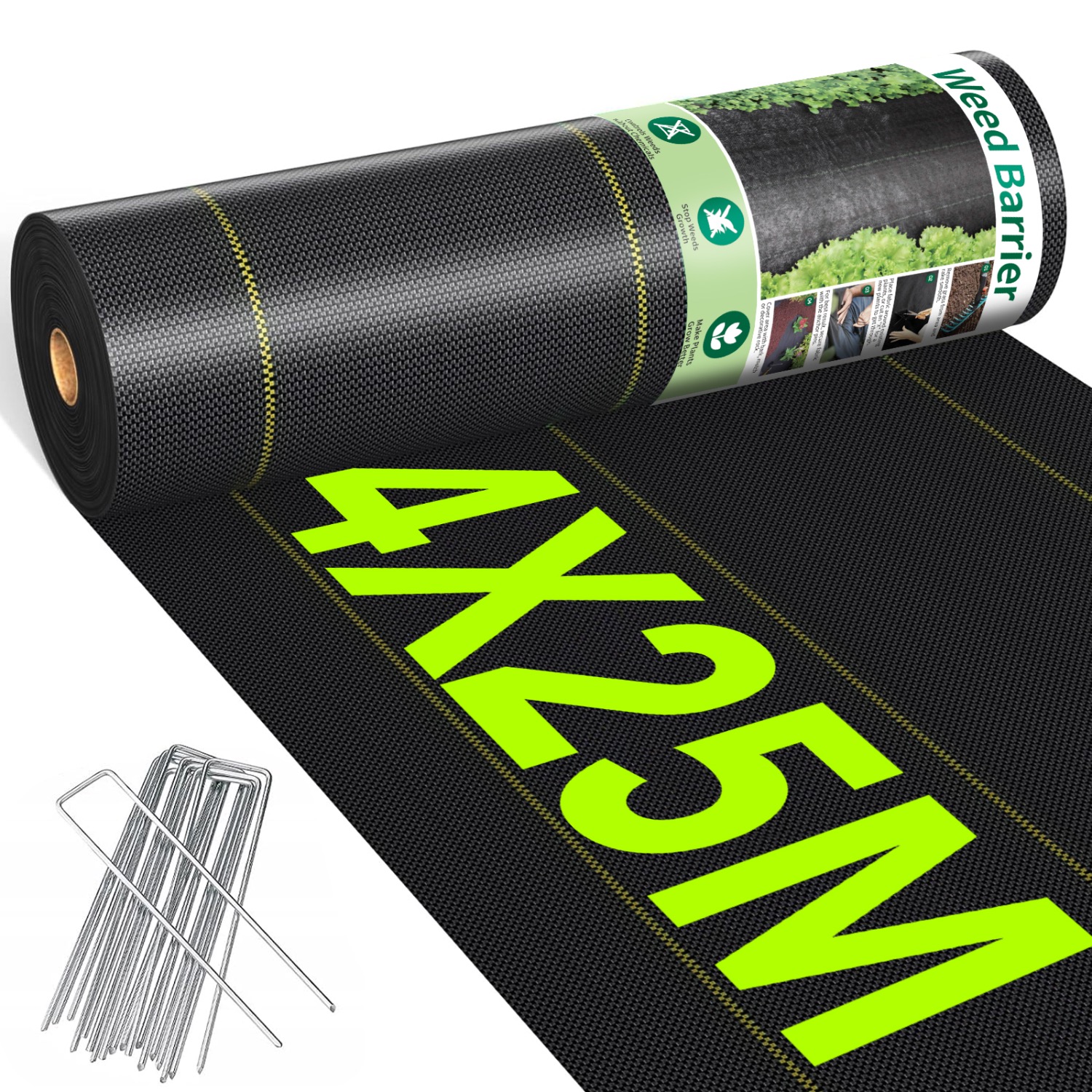 Image of Heavy-duty 3.5oz Landscape Fabric For Commercial Use, Suitable For , French Drains, , And Construction Projects
