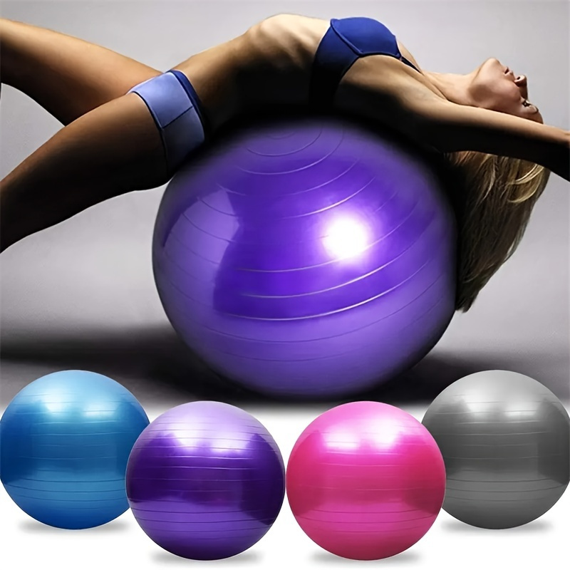 TEMU 1pc Exercise Ball, Explosion-proof Ball Heavy Duty Swiss Ball For Fitness, Balance& Physical Therapy, Fitness In Home/gym/office