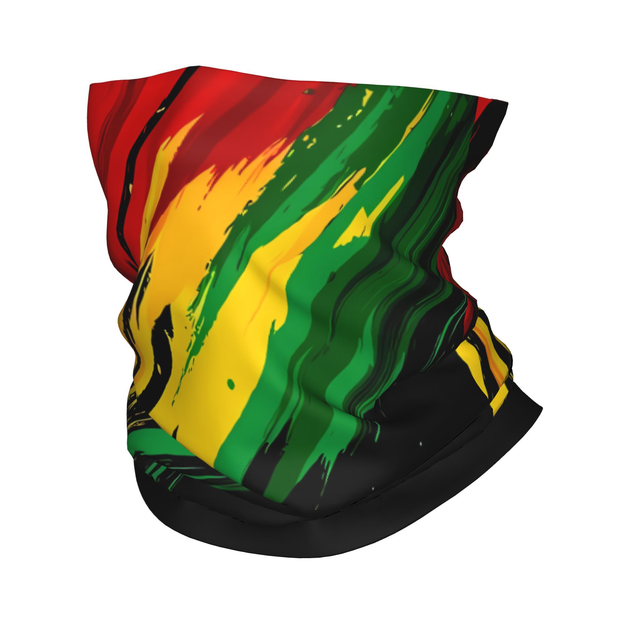 TEMU 2d Print Design Colorful Design Men's Headscarf Thin Bandana Neck Gaiter Wrap Scarf Headband Neck Cover