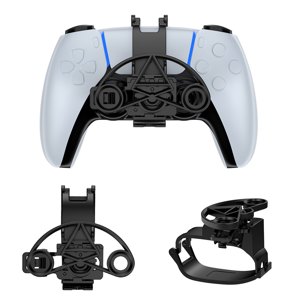 

1pc Mini 3d Printed Steering Wheel For Ps5 Controller, Abs Material, Non-electronic, No Battery Required, Game Driving Accessory