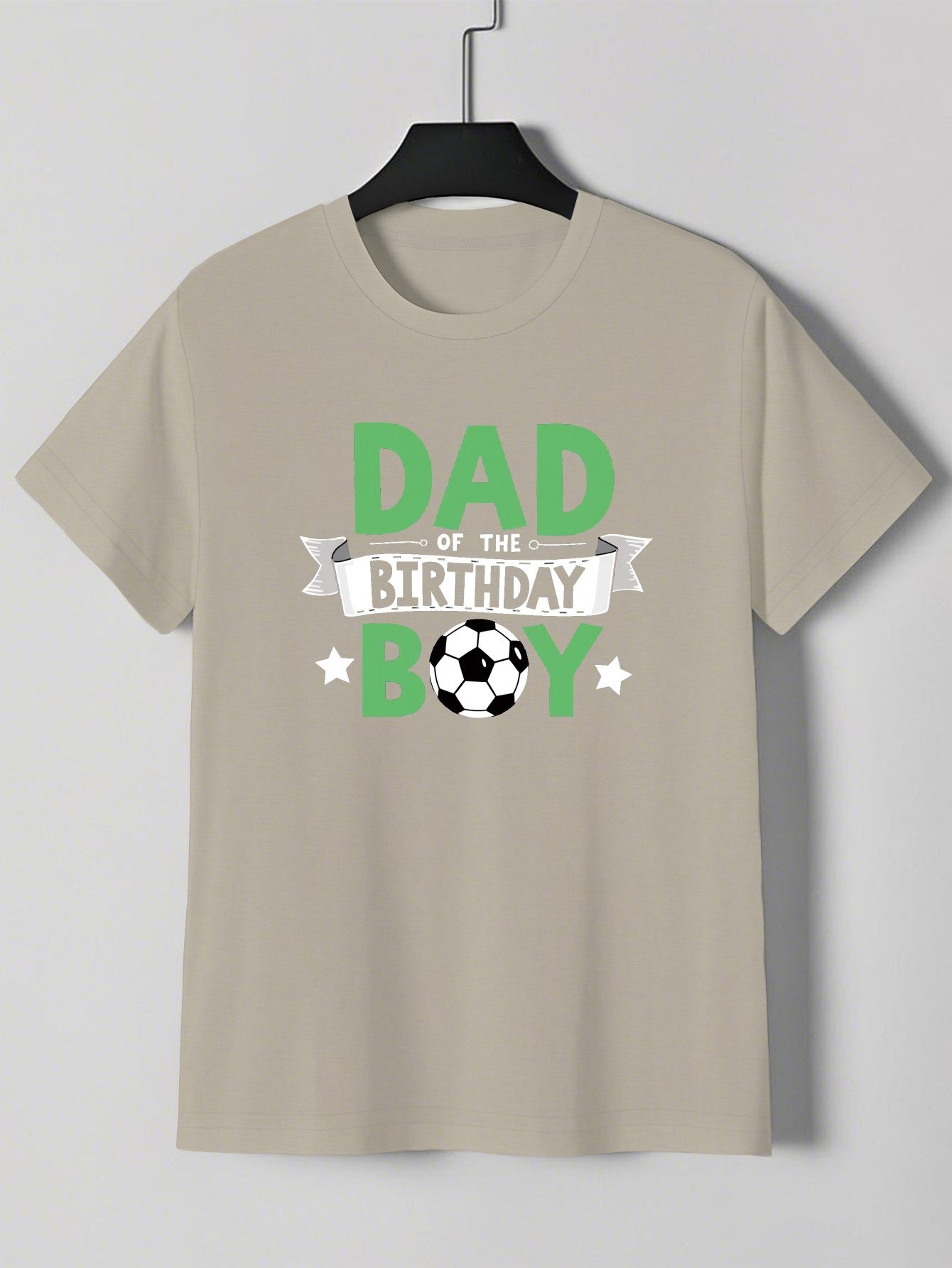 T-shirt Homme Vert 'Dad Of The Birthday Boy' - Port & Company - Taille S - Neuf Sans étiquette
