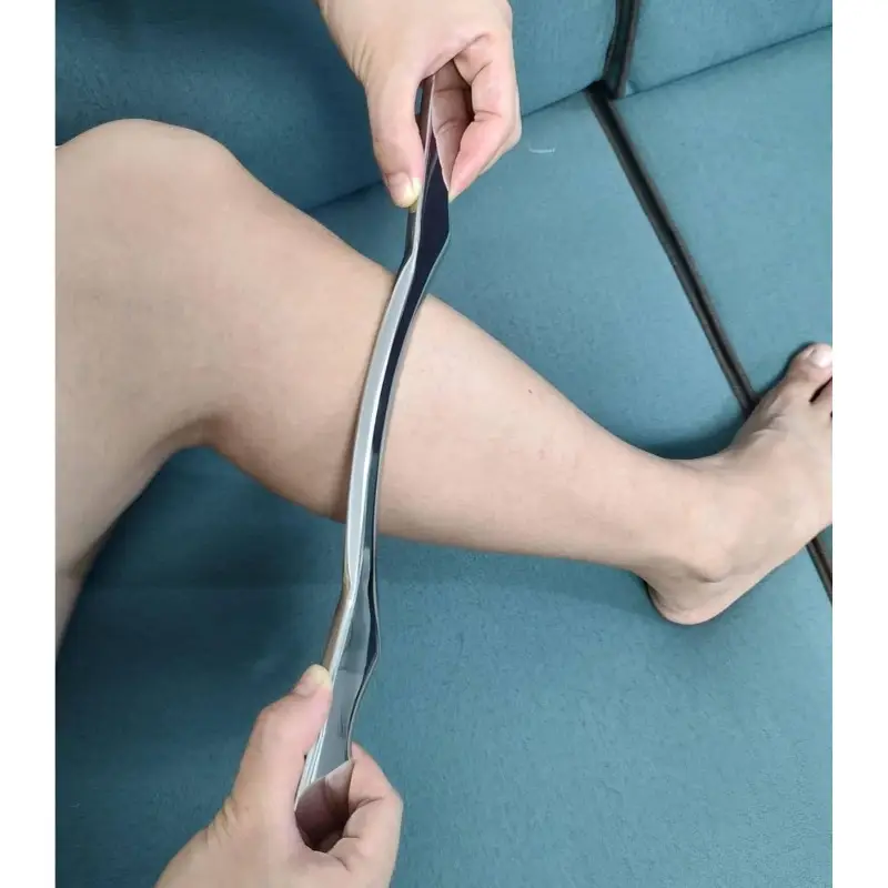 muscle scraper stainless steel gua sha massage iastm tools great long bar Product details 2