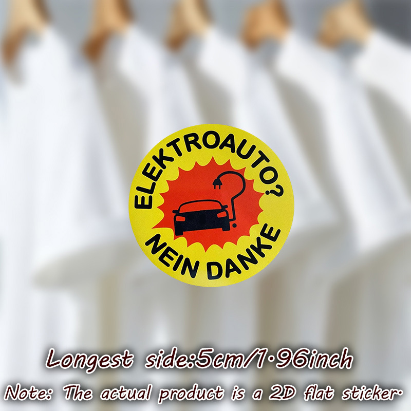 TEMU 9pcs/sheet 2d Flat Electric Car No Thanks No Thanks Electric Transfer Stickers Are Suitable For Flat Fabrics Such , Hats, Canvas Bags, Throw