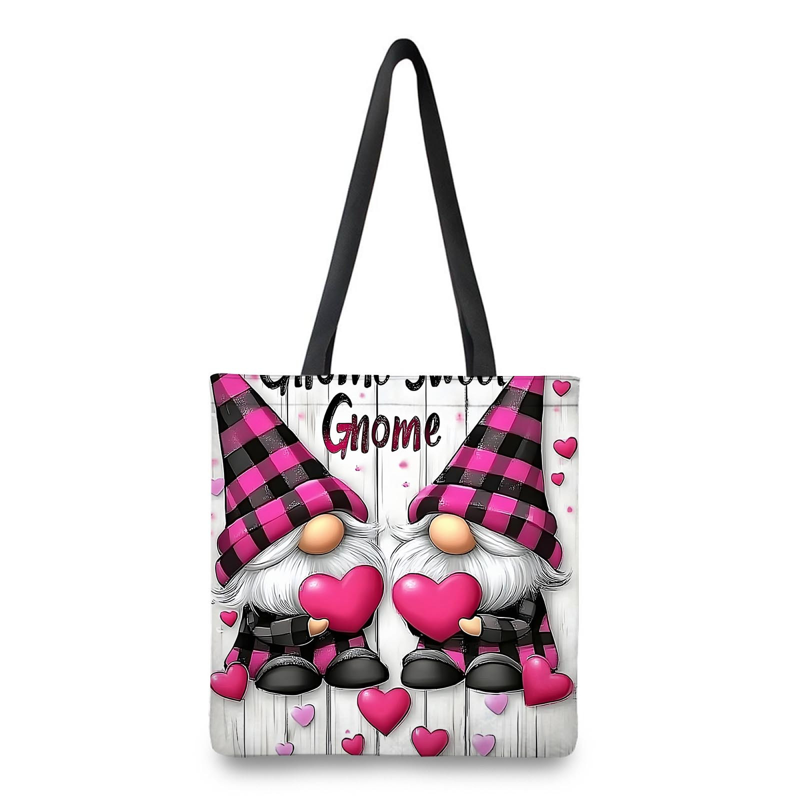 

1pc Whimsy 's Tote Bag, Reusable Shoulder Bag, No-closure - , And