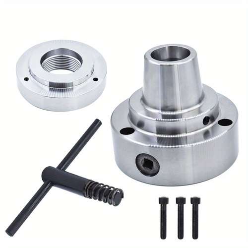 Yibei-tech 5C Collet Chuck Closer For Lathe – Plain Back, High Precision 0.0006 TIR