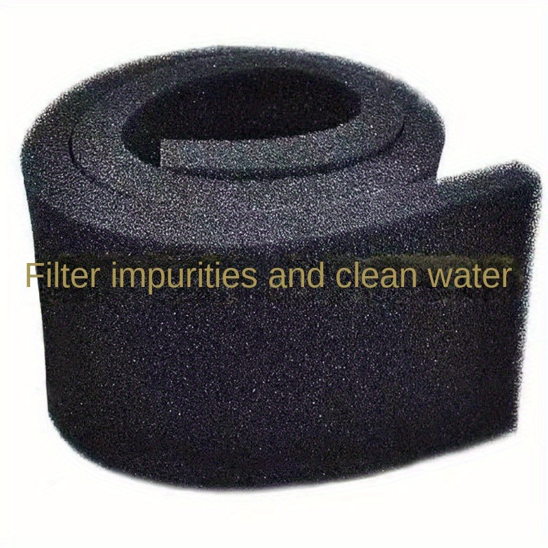 

Thickened And Enlarged Aquarium Filtration Sponge, Cut To - Suitable For Fish Tanks, Not Washable, With Holes For Foam, Used For Water And .