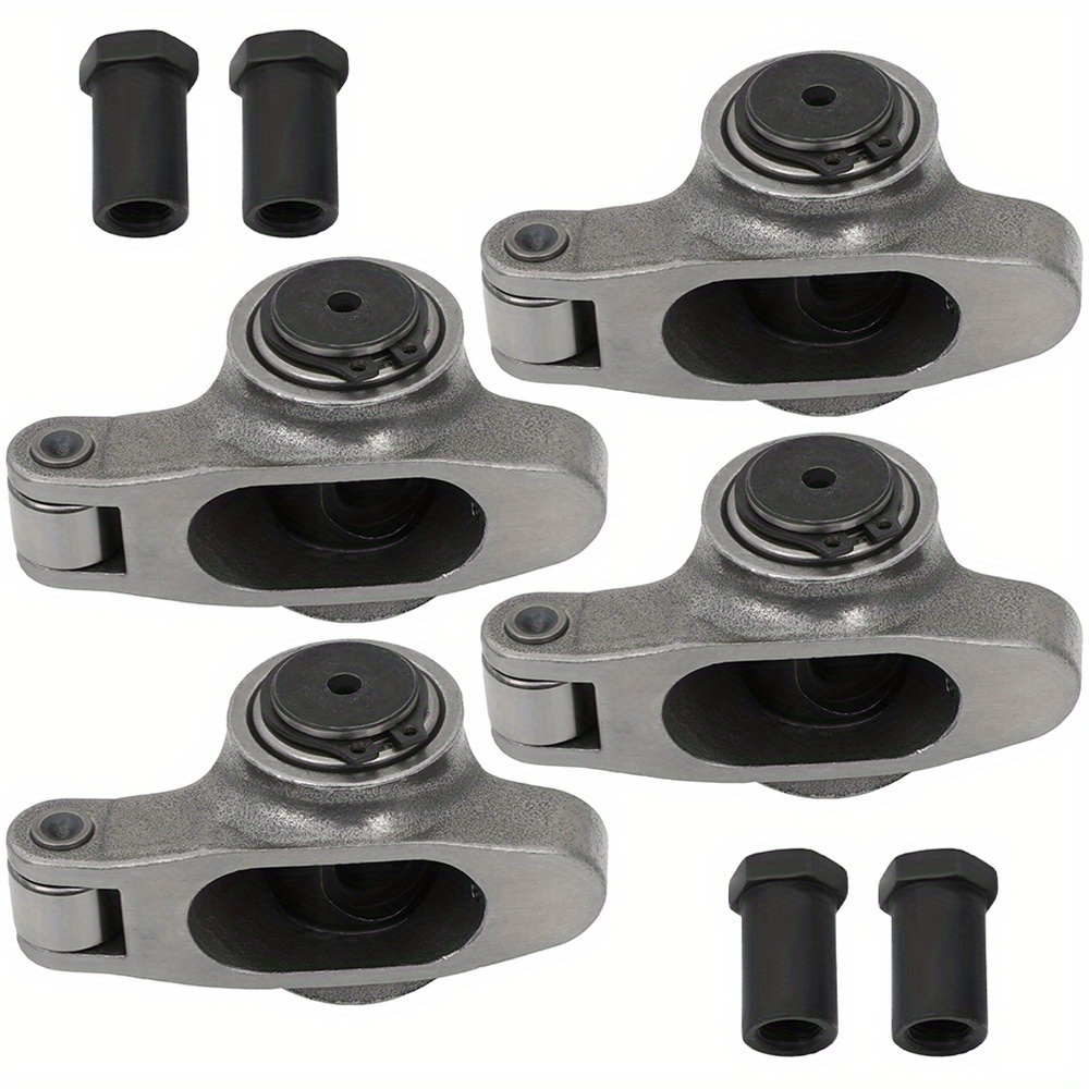 TEMU For For For 1.5 3/8 Stainless Steel Roller Rocker For 305 For 350 For 400, 4x Rocker And 4x Studs.