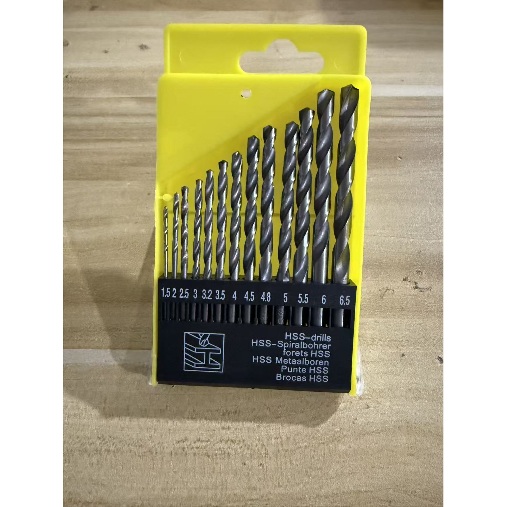 13pcs Professional Drill Bit Set, Hss Metal& Tip For Glass Tile Concrete Brick , High Drill Bits For Construction, Masonry, And Home Diy Projects- Durable& Efficient