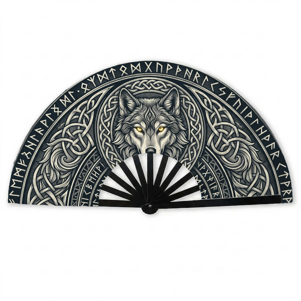 TEMU 1pc Nordic Fashion Wolf Print For Family Parties, Concerts, Graduation Season, Dance Performances, Decorations, Weddings, Birthday Gifts,