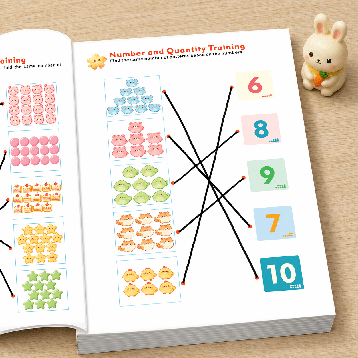 Children's Workbook for Matching & Logic Exercises