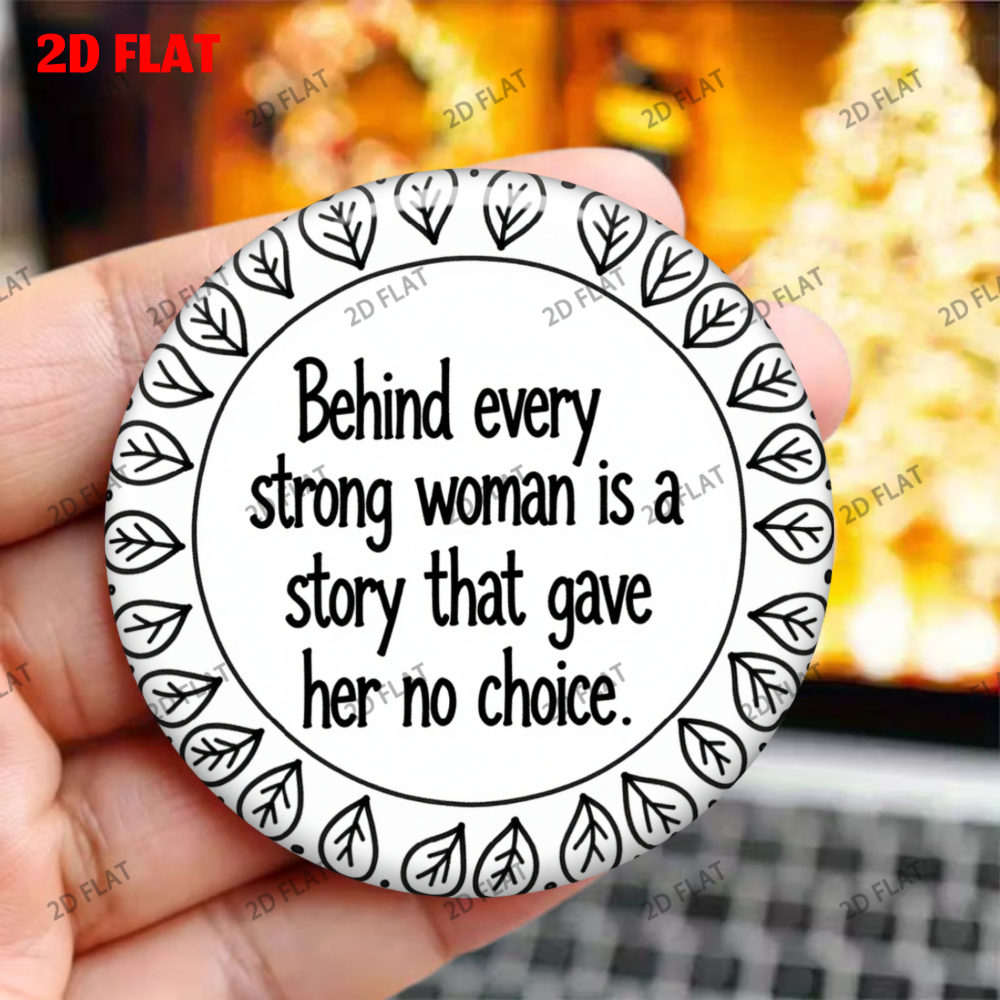 TEMU 1pc- Leaf-shaped Border Design Round-2d Circular Metal Durable Magnet, High-quality Printing, Suitable For Decorating Refrigerators, Writing