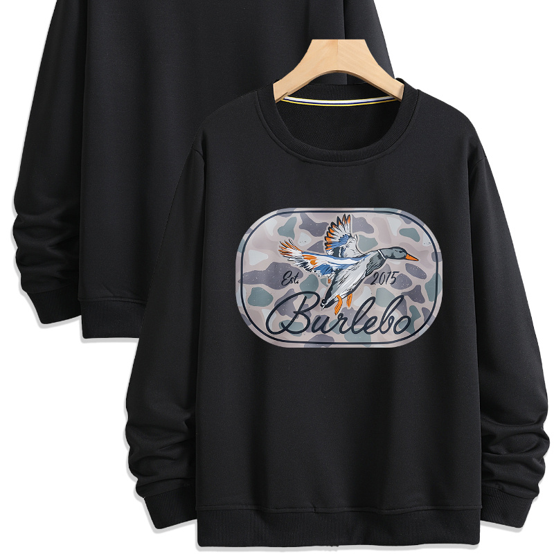 

Bird Automobile Pattern Printing, T-neck Trend Men And Women With Long Sleeves And Comfortable Sweatshirts, With Sweaters And Casual Tops.