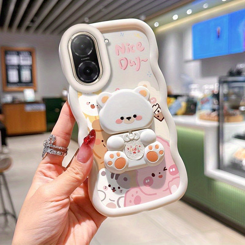 TEMU Phone Case: With Bracketpattern A5 4g Phone Cases Comfortable Feel Case For Redmi A5 4g With Elegant Perfect For Casual