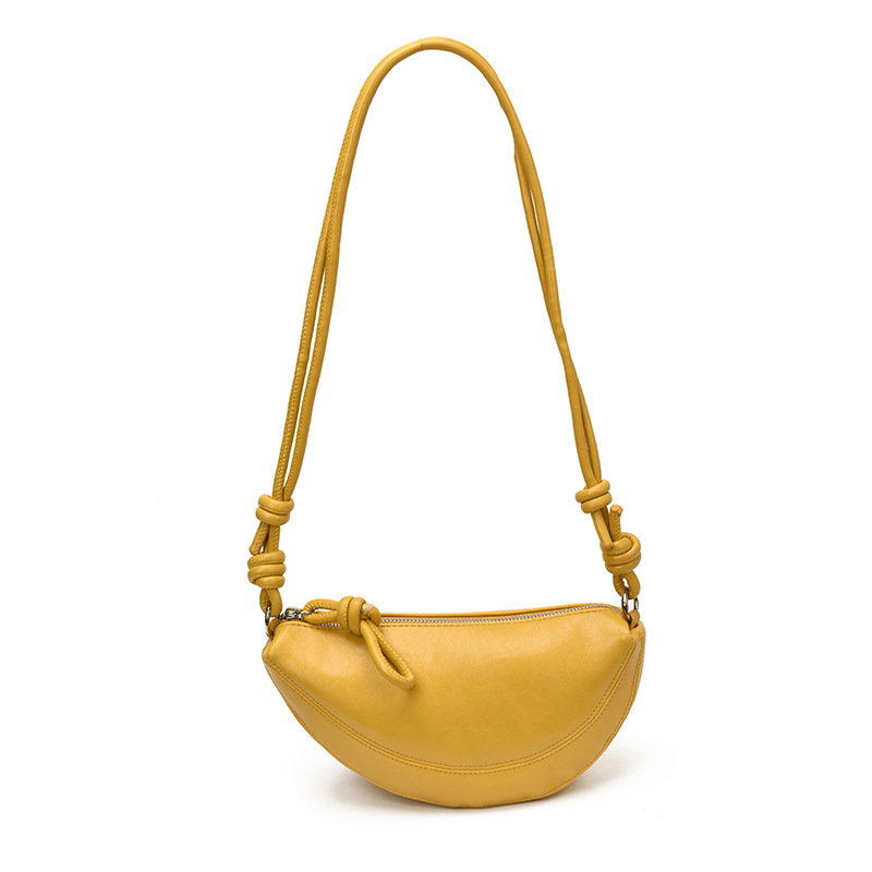 Casual Retro Saddle-Style Crossbody Bag for Everyday Use