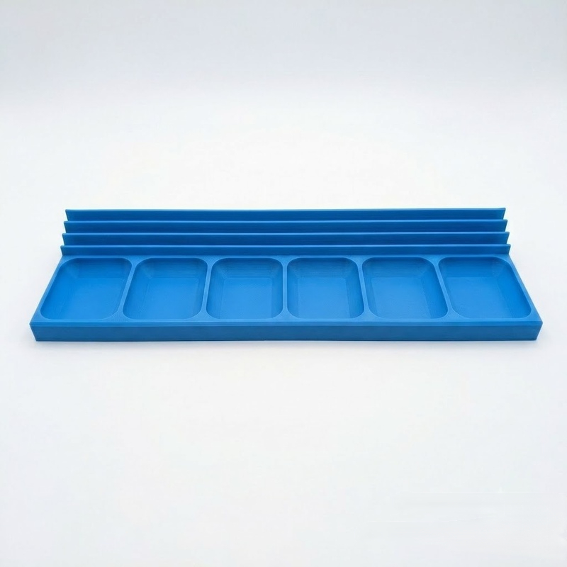 TEMU Organisateur et rangement pour jeux de société, plateau de et de tri à double , porte-cartes, support d'accessoires de bureau pour jeux de