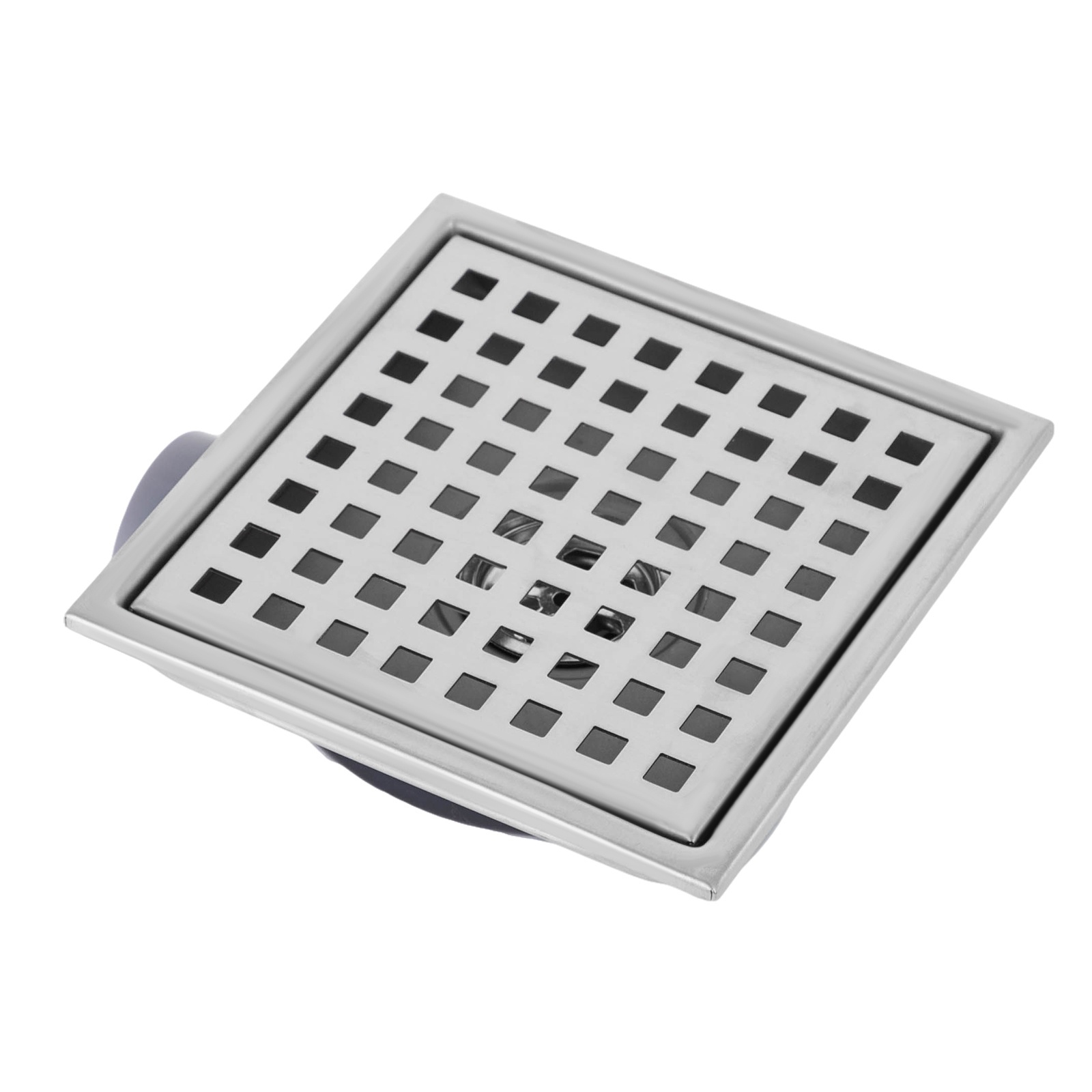 Quiltern Stainless Steel Floor Drain With Self-, 5.9x5.9 Inch Anti-odor Bathroom Shower Drain For Kitchen, Balcony And Commercial Use - Fast Drainage, Easy To Clean, And Corrosion Resistant
